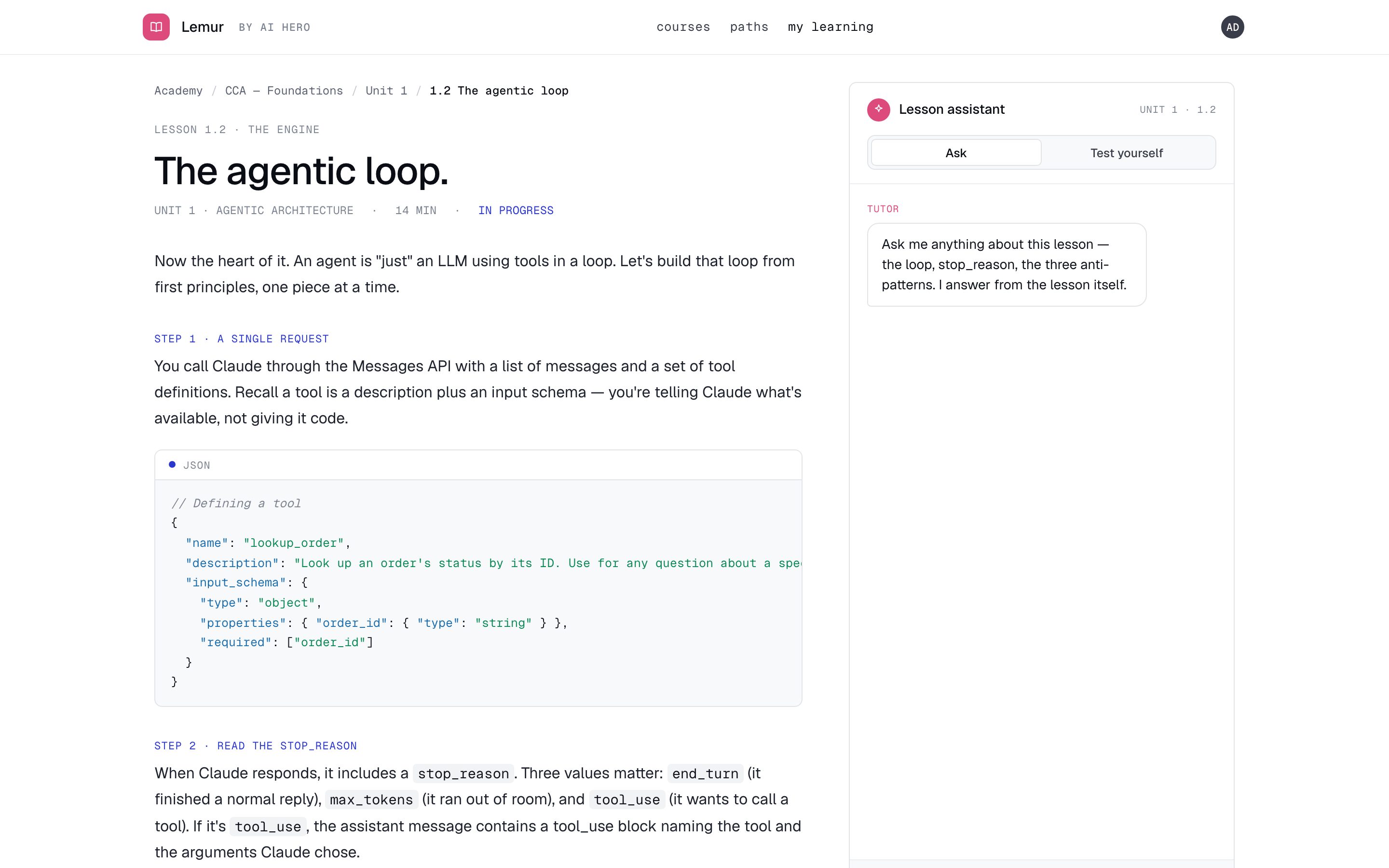 Lemur — Learning management system